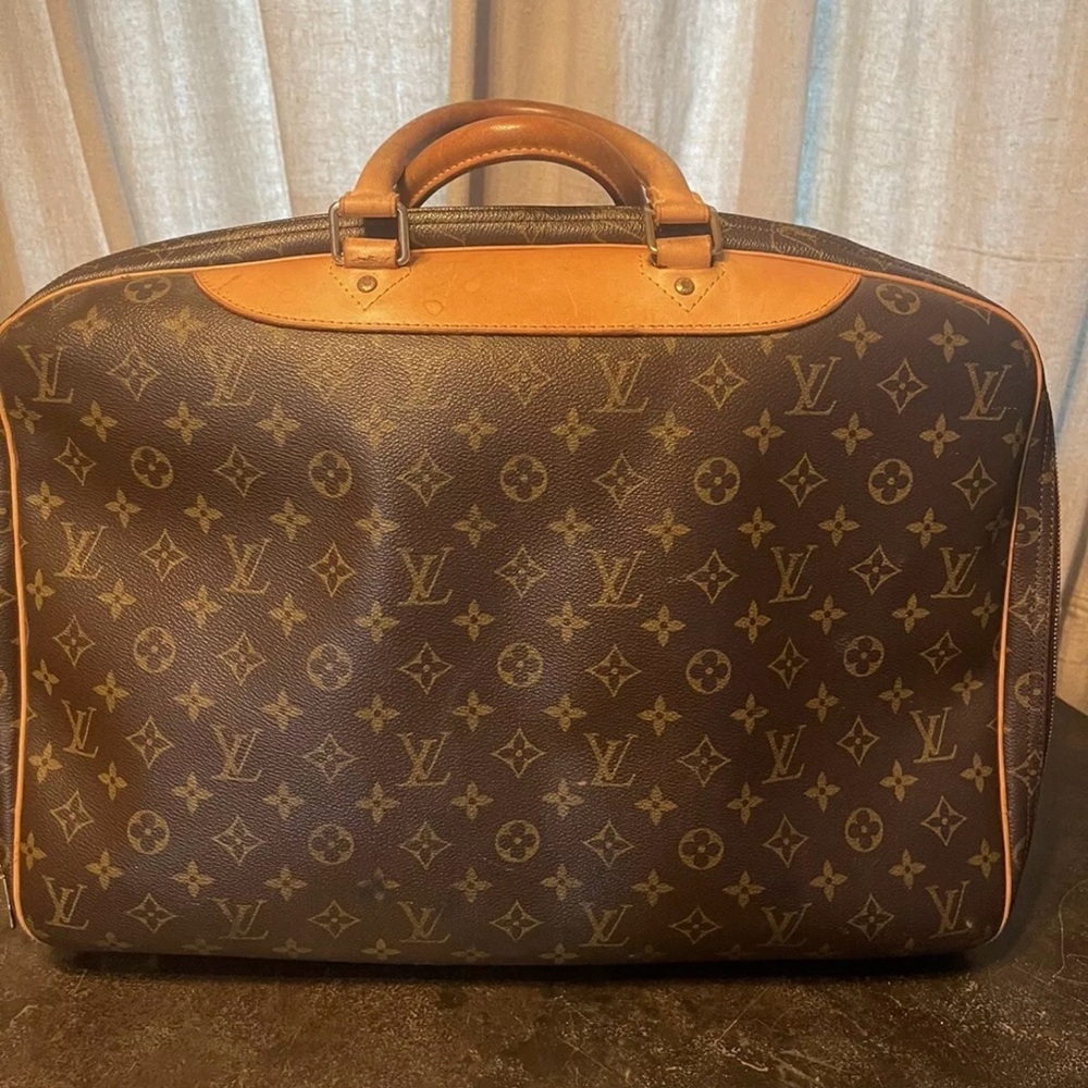 Louis Vuitton Brown Monogram Luggage with Vachetta Leather Trim - Picture 2 of 16